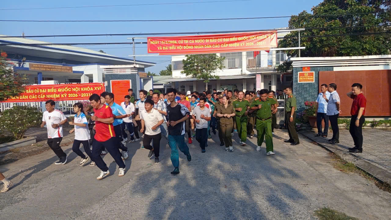 Tam Ngãi tổ chức Ngày chạy Olympic – Vì sức khỏe toàn dân – Vì an ninh Tổ quốc năm 2026