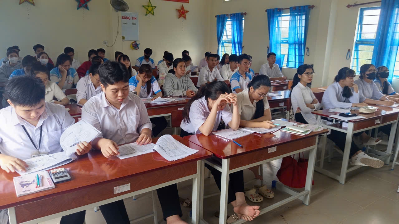 Trường THPT Tam Ngãi sẵn sàng bước vào Kỳ thi tốt nghiệp THPT năm 2026